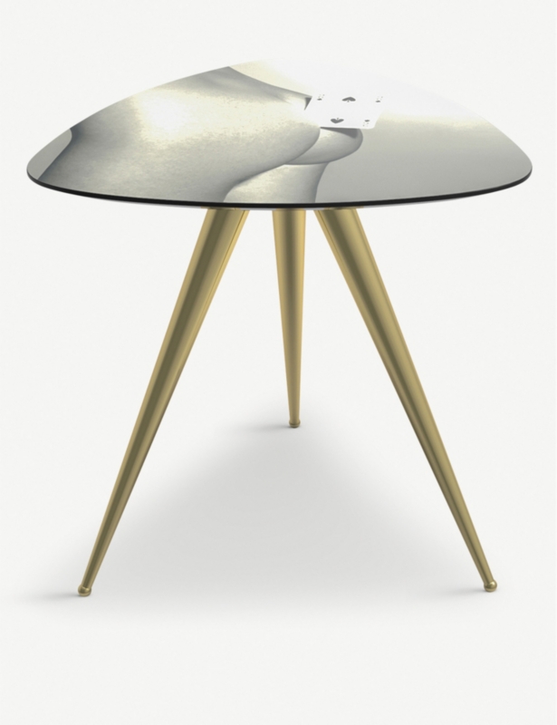 Two of Spades side table 48cm