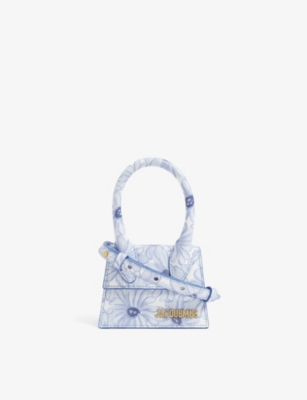 blue flower bag