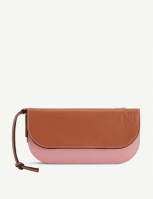 LOEWE - Gate continental leather wallet 