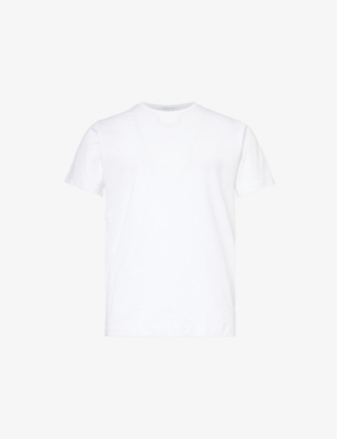 Sunspel Q82 Regular-fit Cotton-jersey T-shirt In White