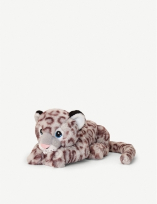 snow leopard soft toy
