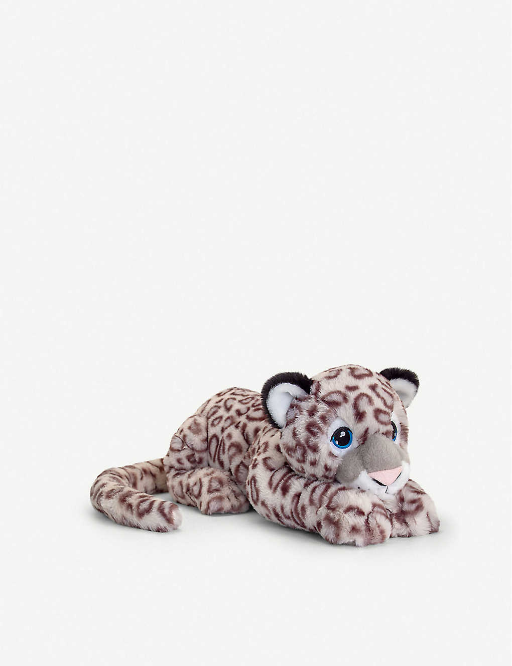 Keel Toys Quilla keeleco Snow Leopard 35CM Blanda Juguete BN 