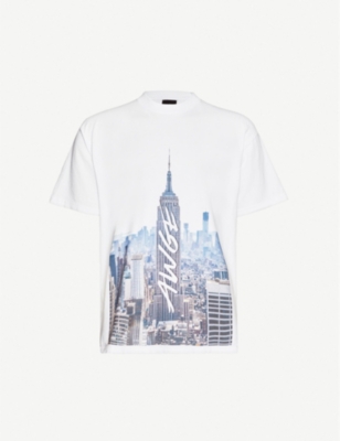 AWGE: Graphic-print cotton-jersey T-shirt
