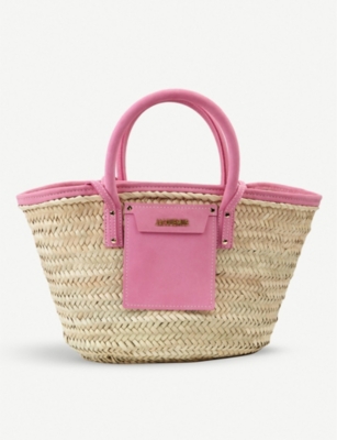 JACQUEMUS - Le Panier Soleil basket tote bag | Selfridges.com