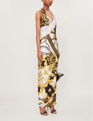 versace maxi dress