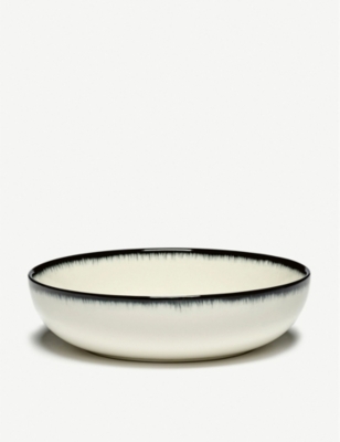 Aanleg Factuur bolvormig Ann Demeulemeester X Serax Dé Variation A Porcelain Deep Plate 15.5cm |  ModeSens