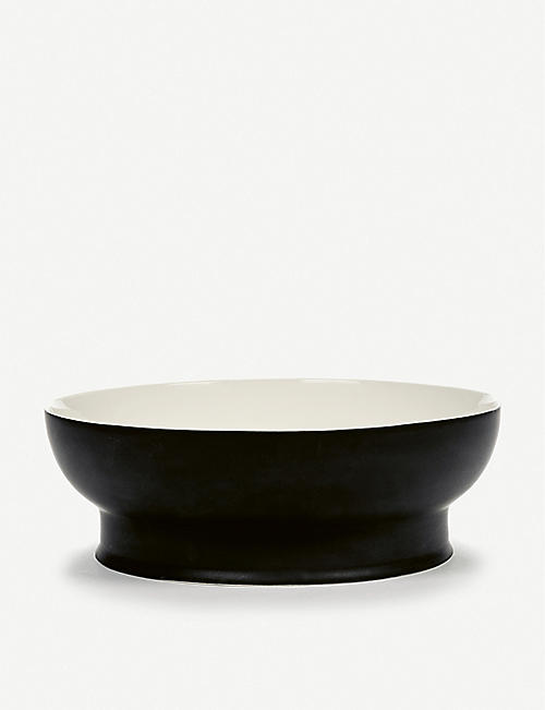 ANN DEMEULEMEESTER: Ann Demeulemeester x Serax Ra porcelain bowl 28cm