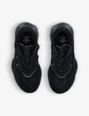ADIDAS: Ozweego suede and mesh trainers 6-8 years