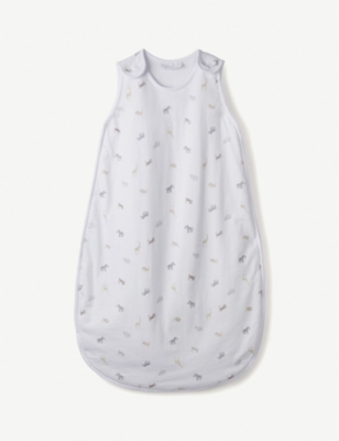 little white company sleeping bag