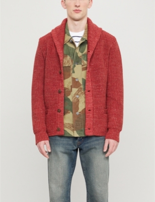 rrl shawl collar cardigan