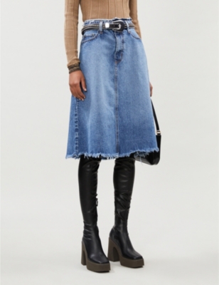 nobody denim skirt