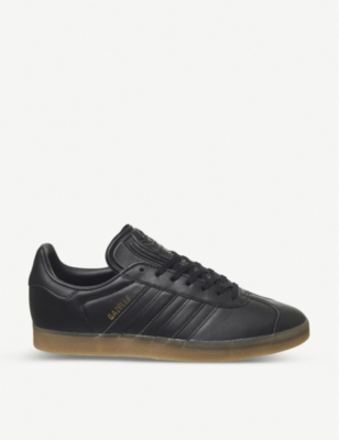 adidas gazelle trainers grey black gum