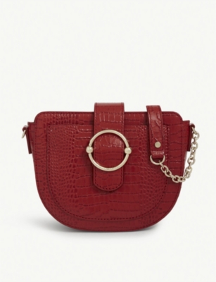 Claudie Pierlot Saddle Cross-body Bag