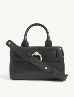 CLAUDIE PIERLOT - Anouck leather cross-body bag | Selfridges.com