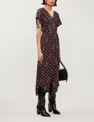 maje midi dress