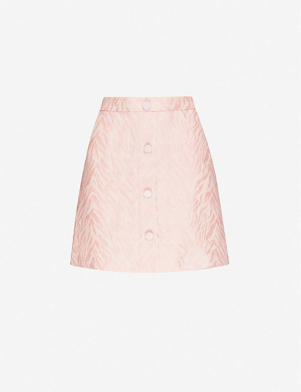 Pink High Waisted Skirt