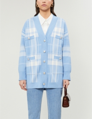 sandro jeck oversized cardigan