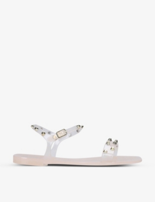 KG KURT GEIGER Reprise studded jelly sandals Selfridges