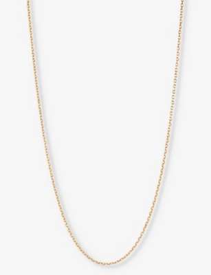 MARIA BLACK: Chain 50 18ct yellow gold-plated recycled sterling-silver necklace
