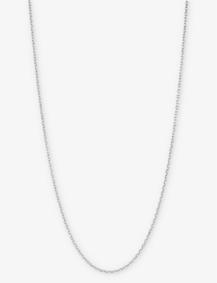 Maria Black Womens Silver Chain 50 Rhodium-plated Recycled Sterling-silver Necklace