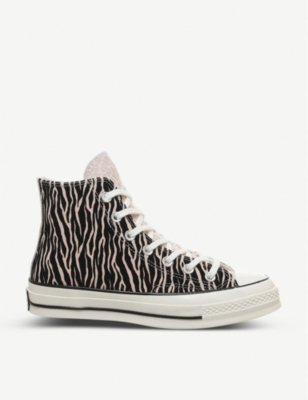 converse snake print high top sneaker