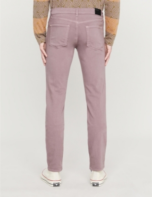 J BRAND TYLER TAPERED SLIM TWILL TROUSERS