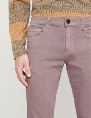 J BRAND TYLER TAPERED SLIM TWILL TROUSERS