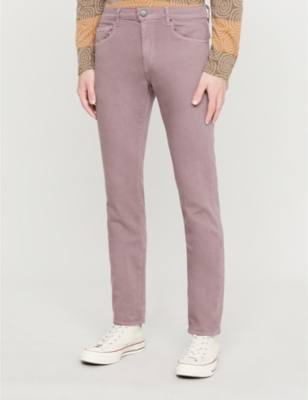 J BRAND TYLER TAPERED SLIM TWILL TROUSERS