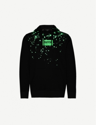 trapstar green hoodie