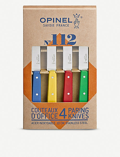 OPINEL: N°112 paring knives set of four