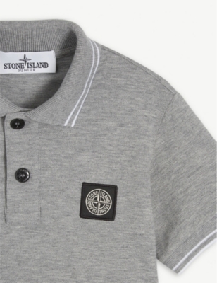 boys stone island polo