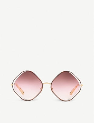 CHLOE - Poppy CE159S irregular sunglasses | Selfridges.com display picture 1