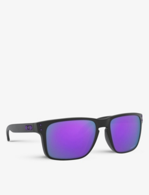 OAKLEY: OO9417 59 Holbrook XL acetate square-frame sunglasses