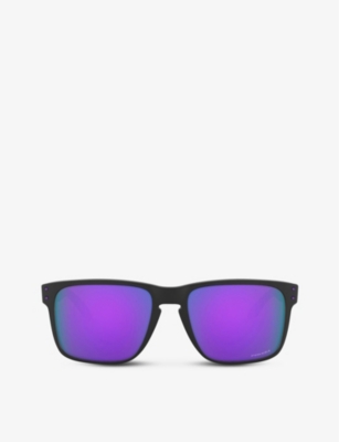 OAKLEY: OO9417 59 Holbrook XL acetate square-frame sunglasses