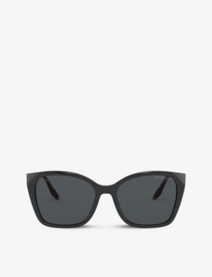 PRADA PR 12XS cat-eye sunglasses Prada Brown Gradient Cat Eye Ladies Sunglasses PR 12XS  main image 2