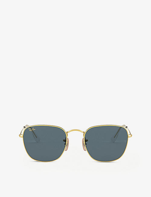 RAY-BAN: RB3857 Frank Legend metal and acetate square sunglasses