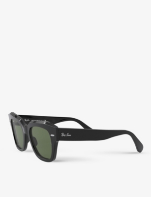 RAY-BAN: RB2186 rectangular-frame sunglasses