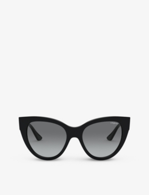 Vogue Womens Black Vo5339s Cat-eye Frame Acetate Sunglasses