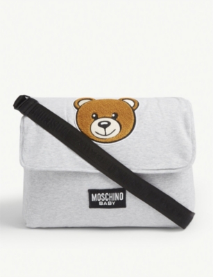 moschino teddy changing bag