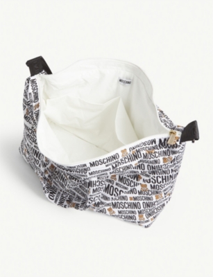 moschino nappy bag