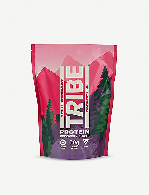TRIBE: Raspberry + Goji Protein Recovery Shake 500g