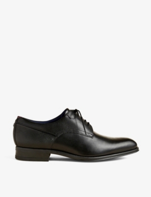 Ted Baker Watele Water Resistant Plain Toe Derby In Black  display picture 1