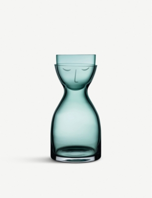 NUDE GLASS - Mr & Mrs Night glass carafe set of two | Selfridges.com