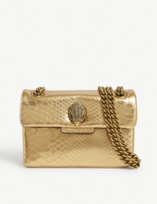 kurt geiger gold bag