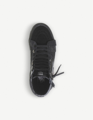 slip on vans high top