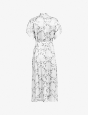 all saints midi dress