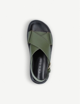 marni leather sandals