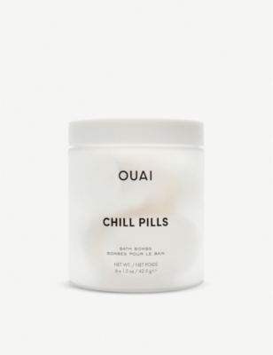 ouai chill pills bath bombs