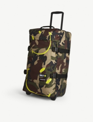 camo luggage bag