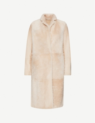 yves salomon reversible shearling coat